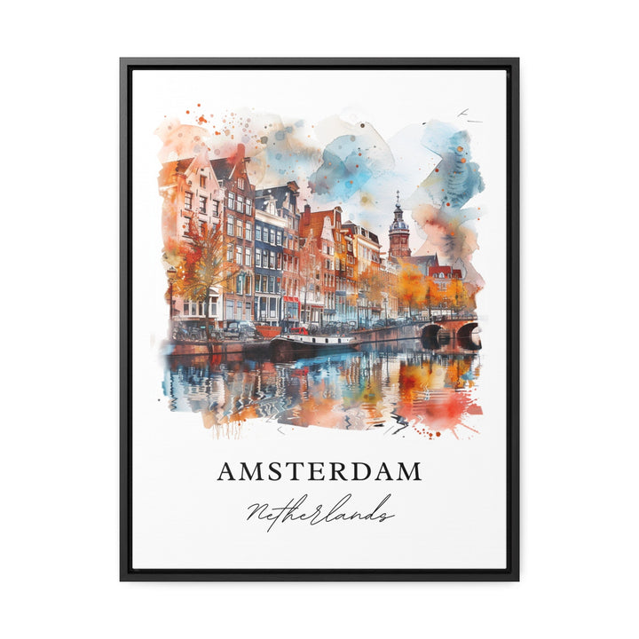 Amsterdam Wall Art - Netherlands Print