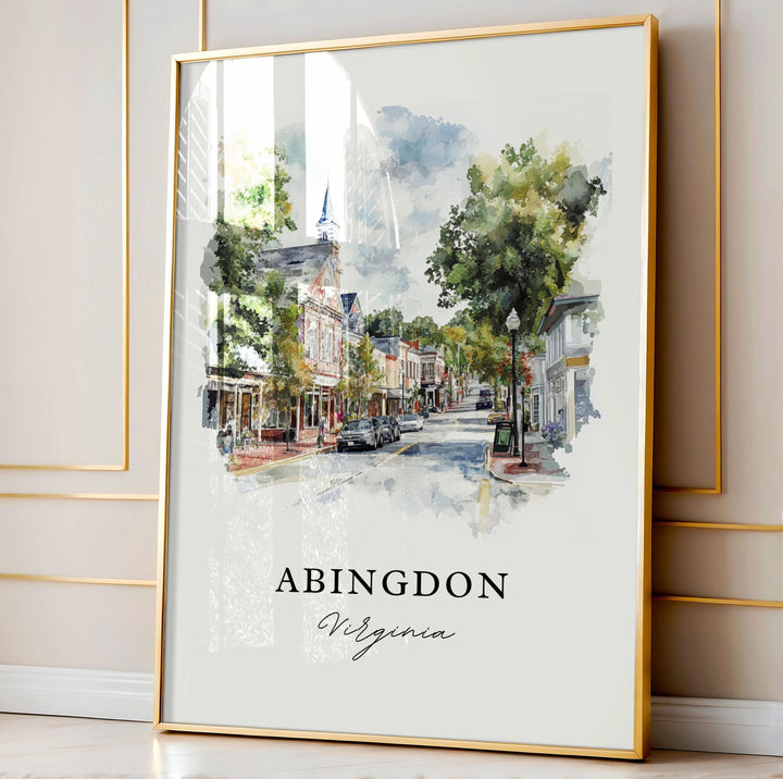 Abingdon Wall Art - Virginia Print