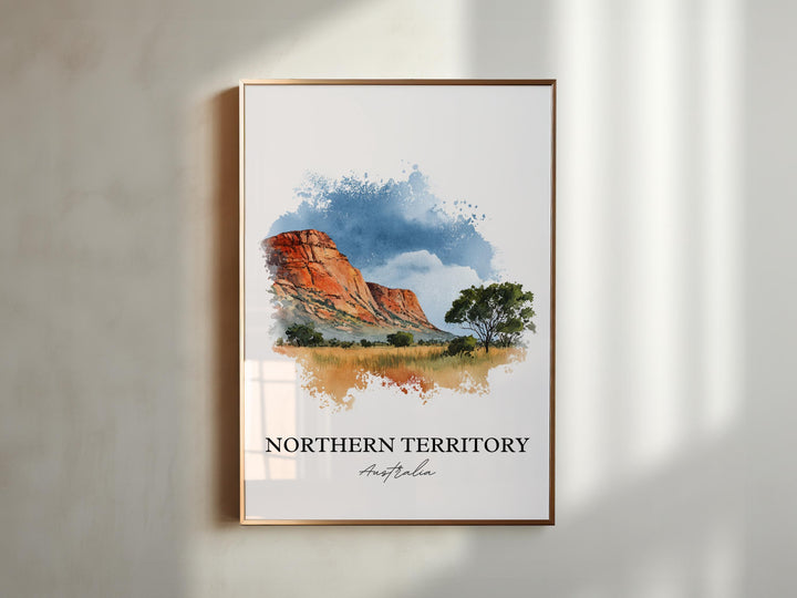 Northern Territory Australia Art, Australia Print, Australia Art, Northern Australia Gift, Travel Print, Travel Poster, Housewarming Gift