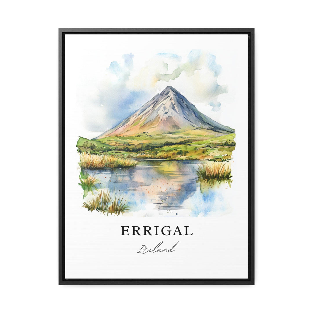 Errigal Ireland Wall Art, Errigal Print, Errigal Watercolor Art, Gweedore Donegal Gift, Travel Print, Travel Poster, Housewarming Gift