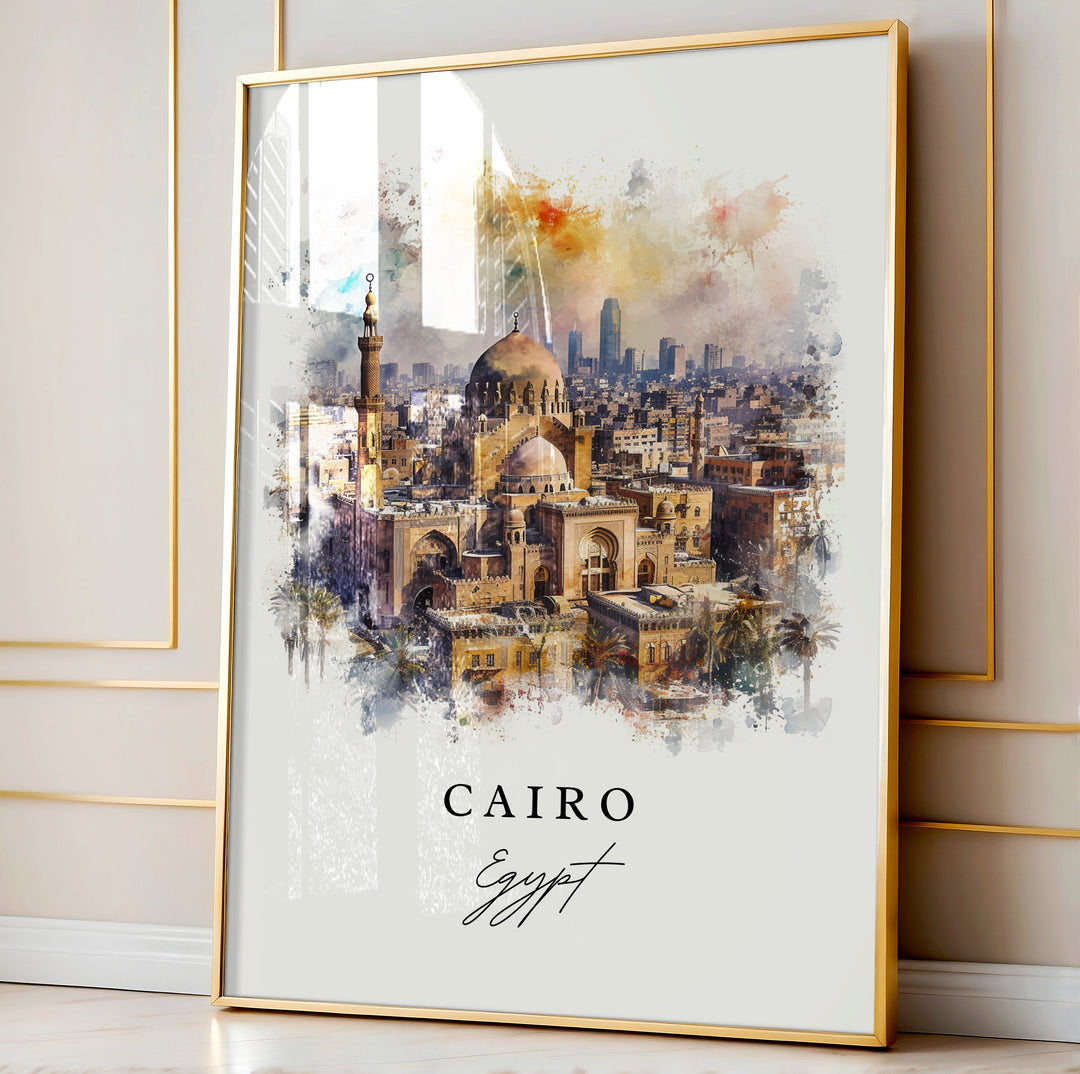 Cairo Wall Art - Egypt Print