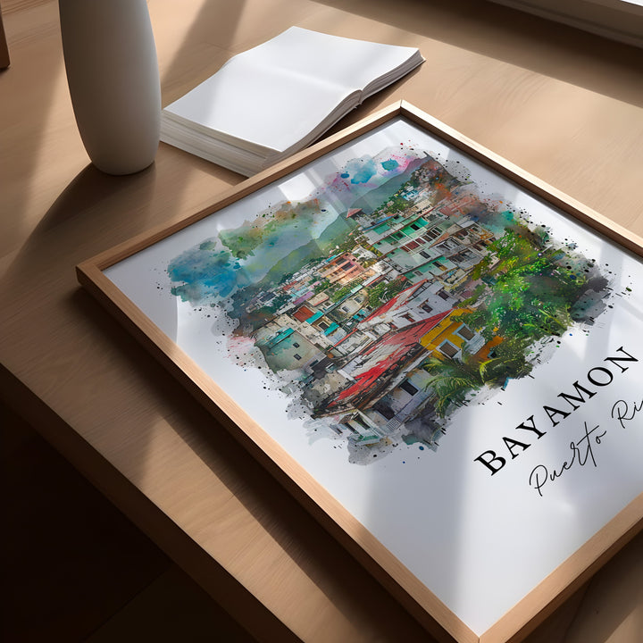 Bayamon Wall Art - Puerto Rico Print