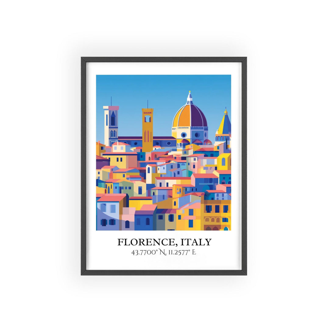 Florence, Italy – Watercolor Art Print