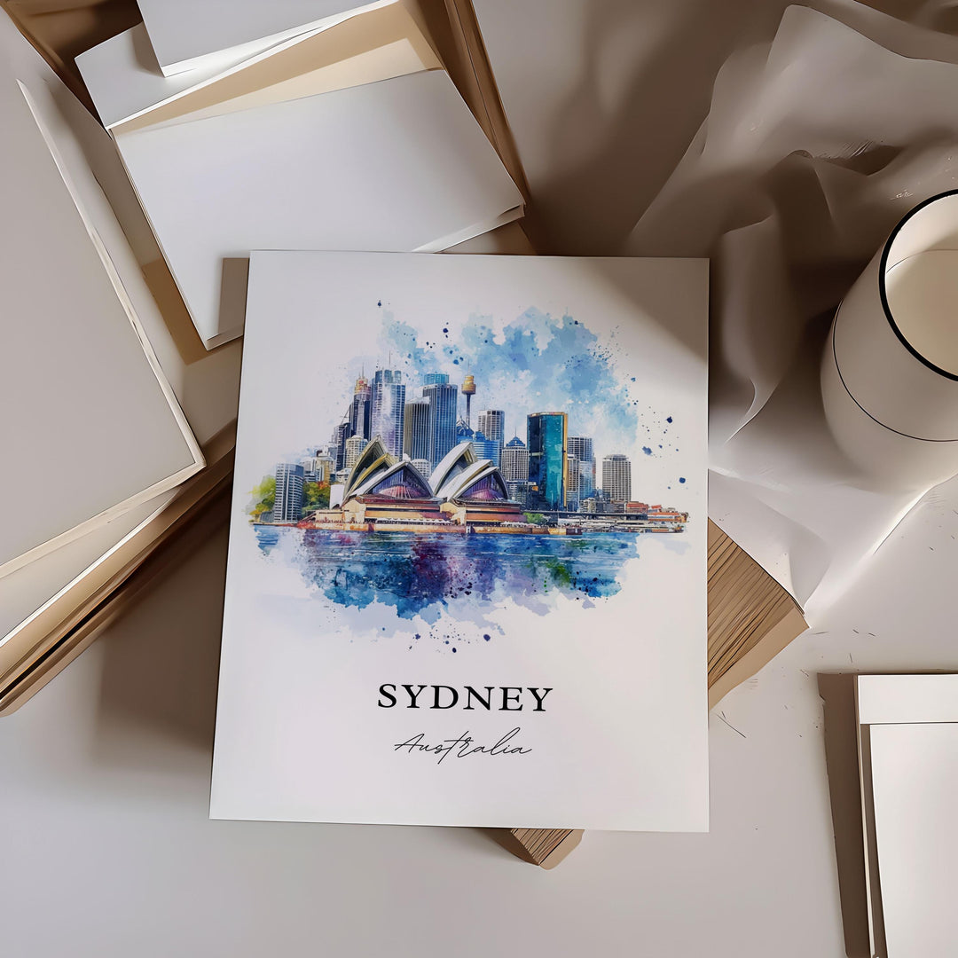 Sydney Wall Art - Australia Print