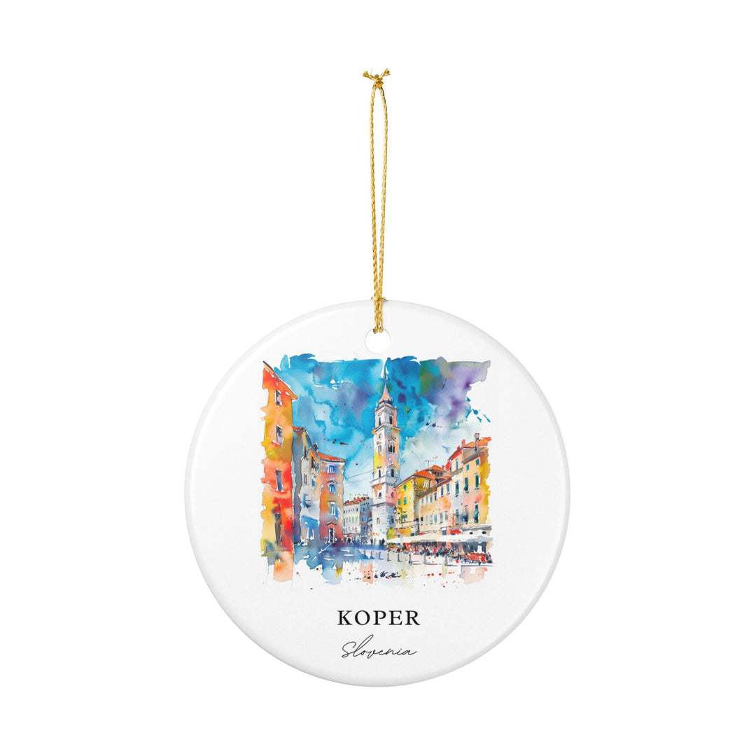 Koper Slovenia Ornament: Unique Koper Souvenir, Koper Slovenia Xmas Decor, and Authentic Slovenian Gift