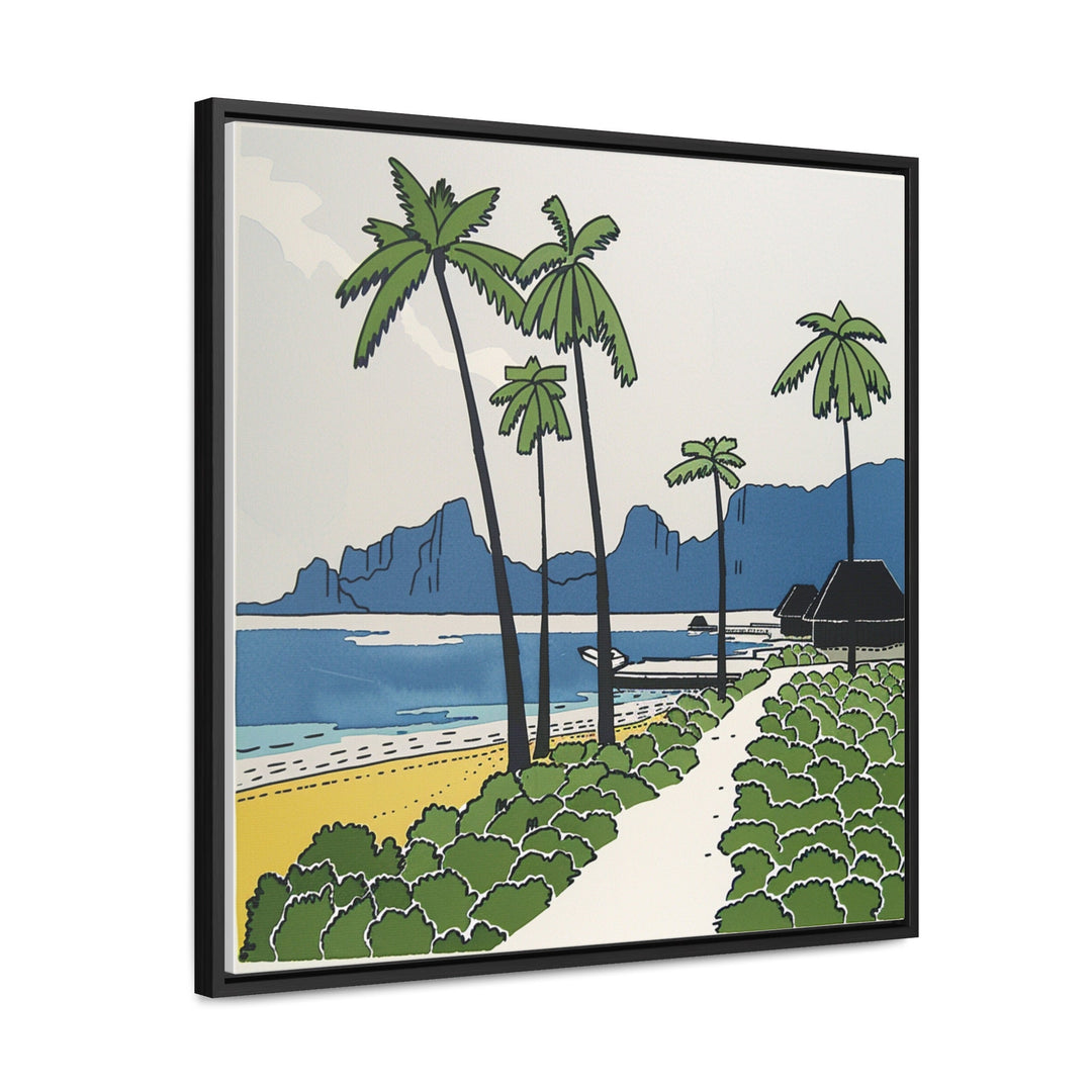 Bora Bora, French Polynesia – Watercolor Art Print