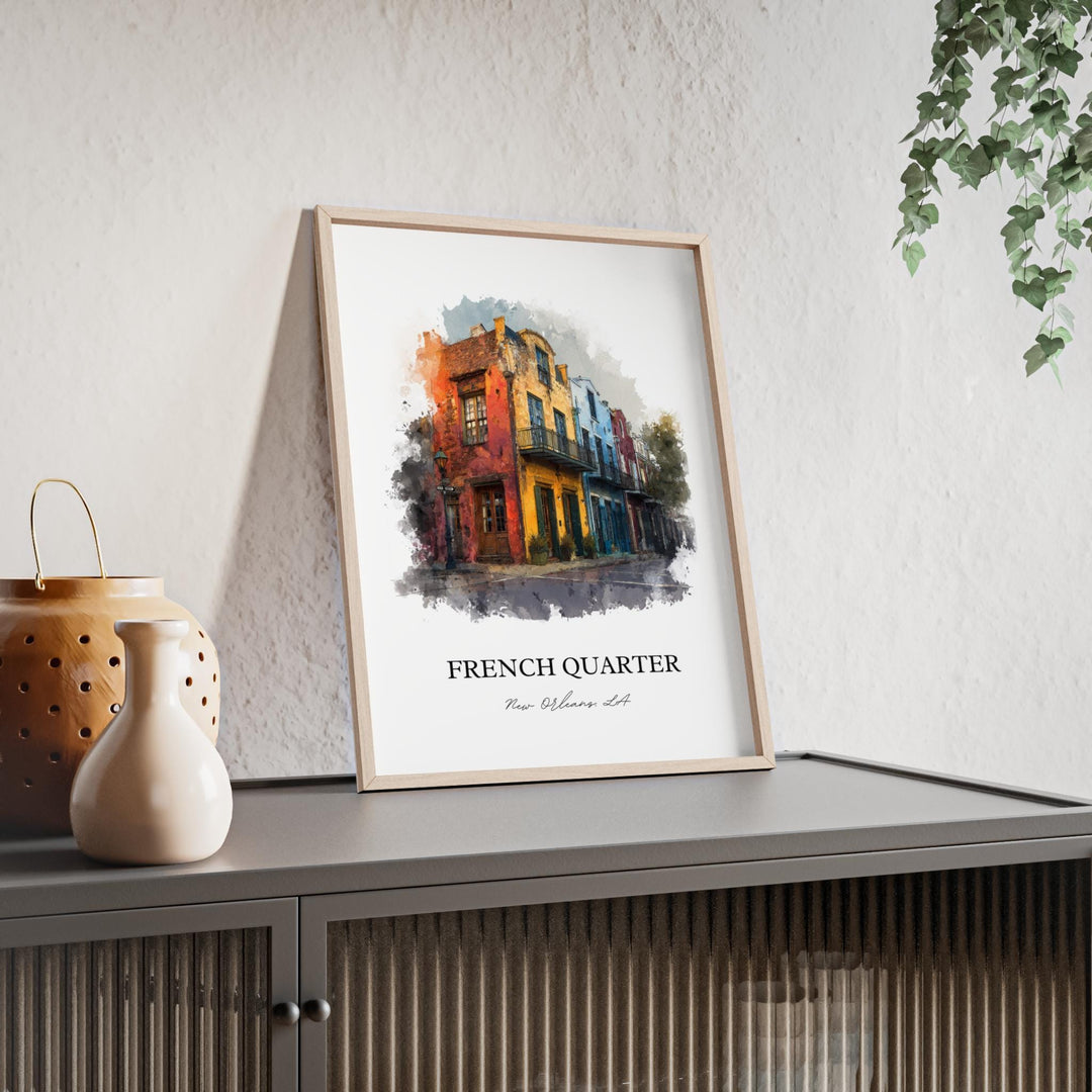 New Orleans, Louisiana, USA – Watercolor Art Print
