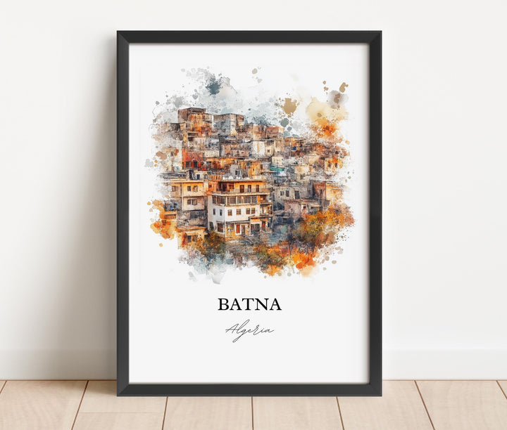 Batna Wall Art - Algeria Print