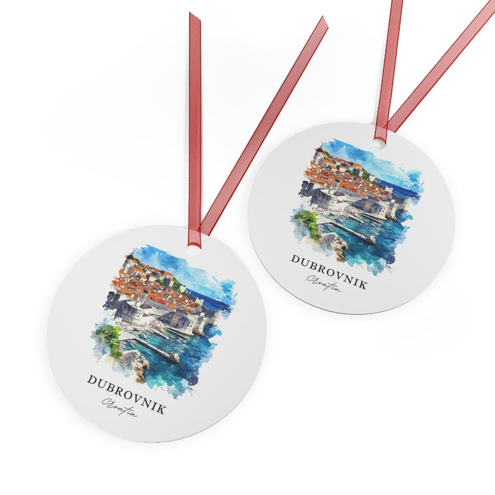 Dubrovnik Croatia Ornament: Unique Souvenir, Dubrovnik Xmas Decor, and Authentic Dubrovnik Gift