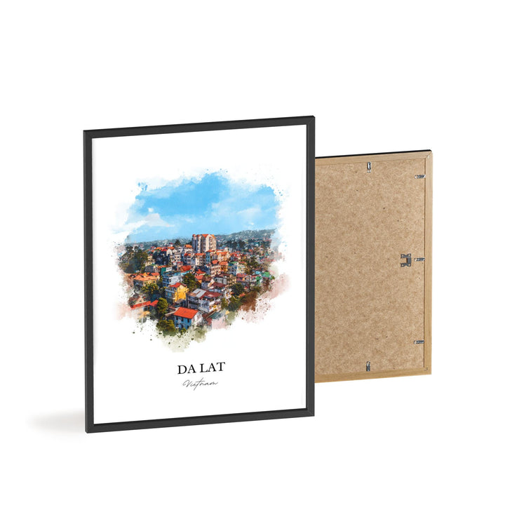 Da Lat, Vietnam – Watercolor Art Print