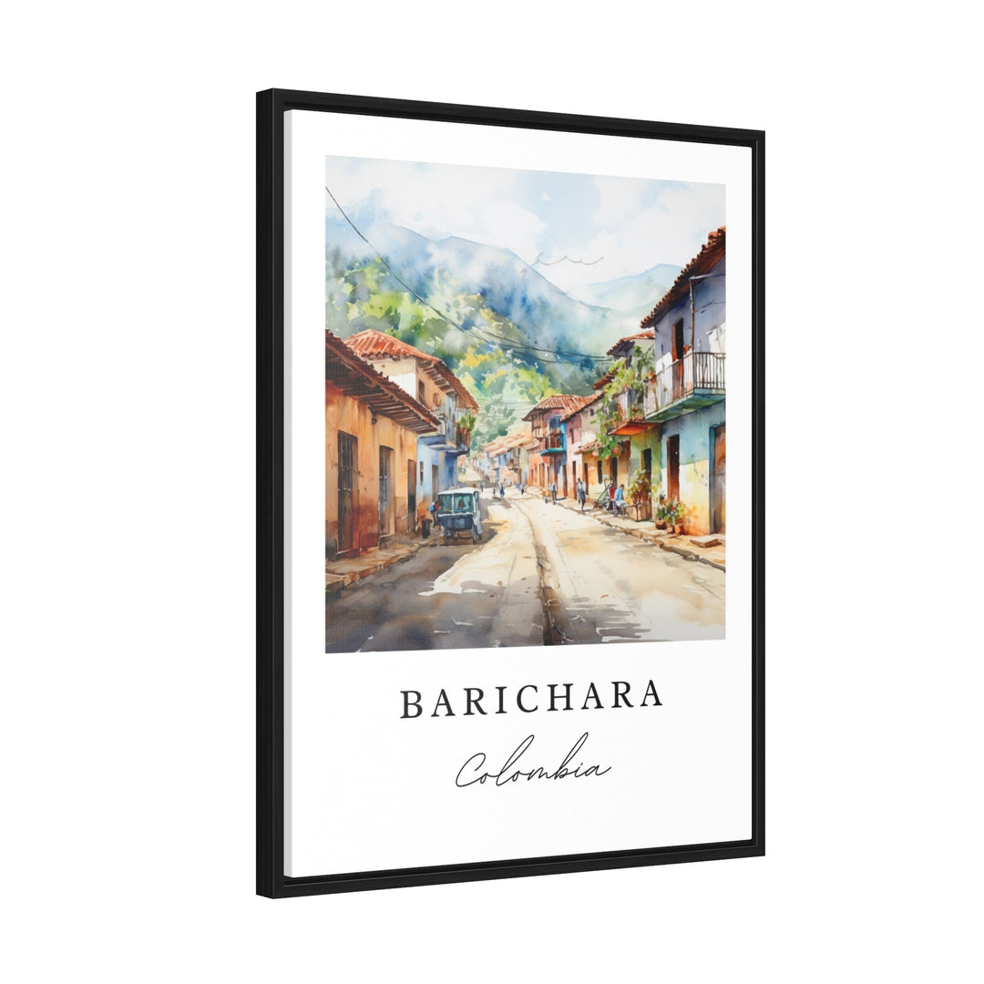 Barichara wall art - Colombia, Barichara poster print, Barichara Wedding gift, Birthday present, Custom Text, Perfect Gift
