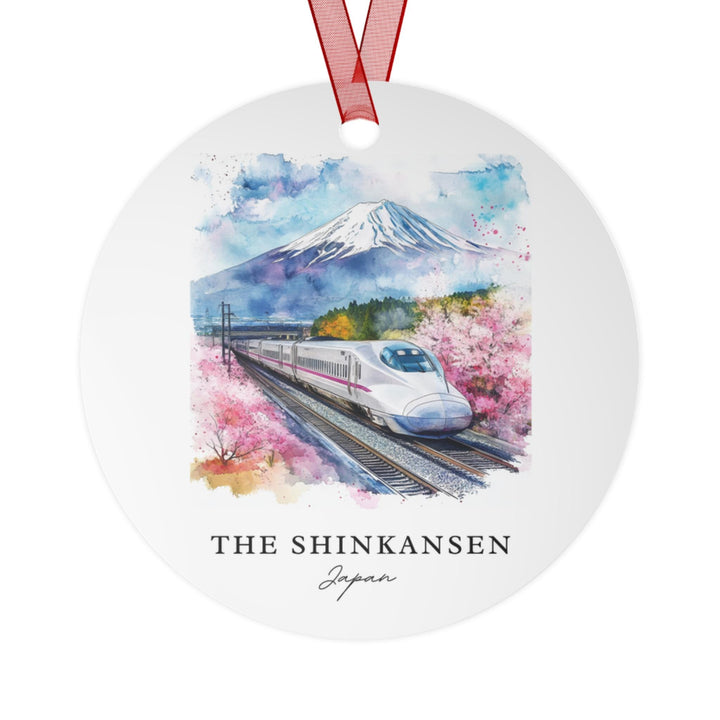 The Shinkansen Ornament: Unique Shinkansen Souvenir, Japan Xmas Decor, and Authentic Japan Bullet Train Gift