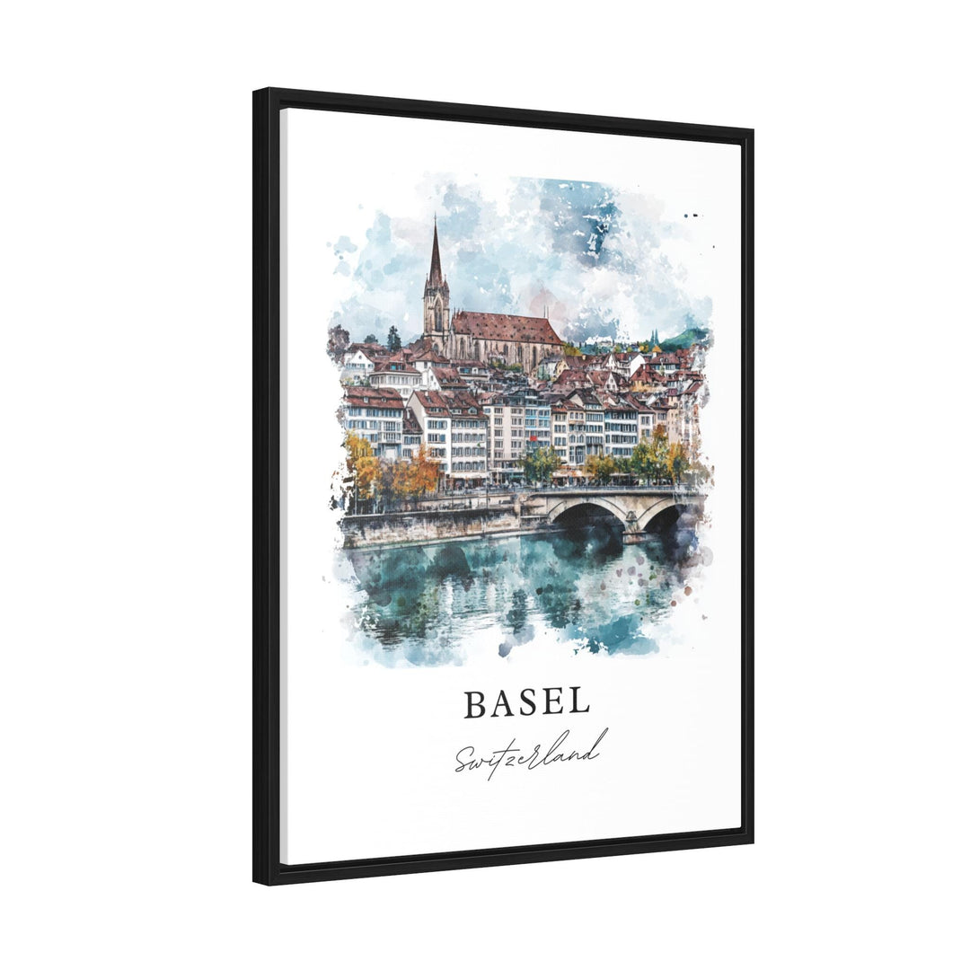 Basel Wall Art - Switzerland Print