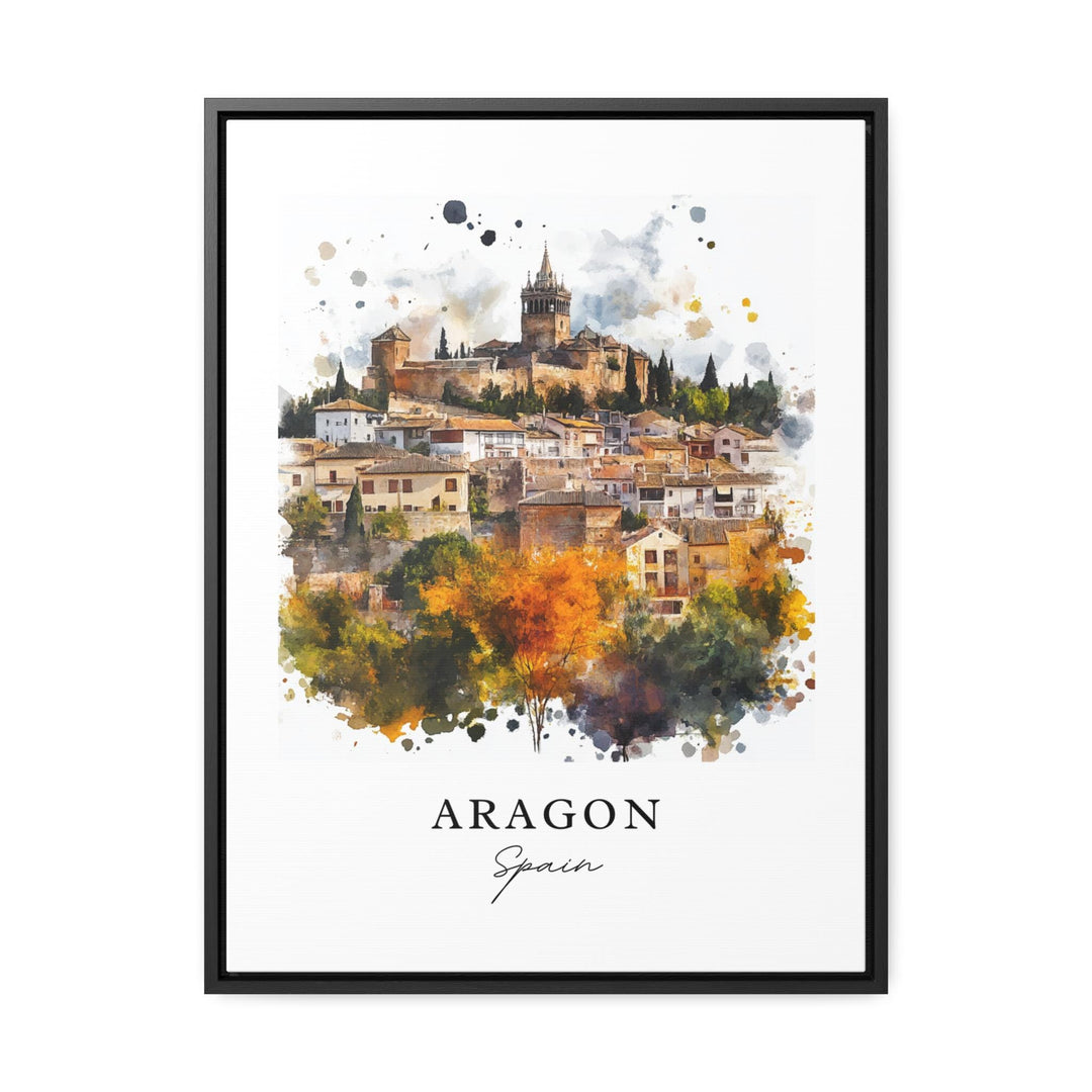 Aragon Wall Art - Spain Print