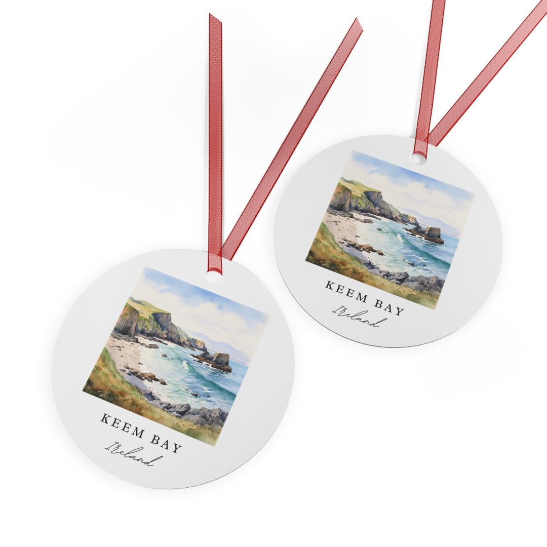 Keem Bay Ireland Ornament: Unique Keem Bay Souvenir, Keem Bay Xmas Decor, and Authentic Keem Bay Gift