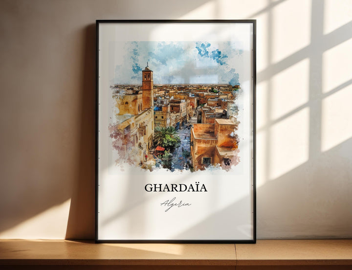 Ghardaia Wall Art - Algeria Print