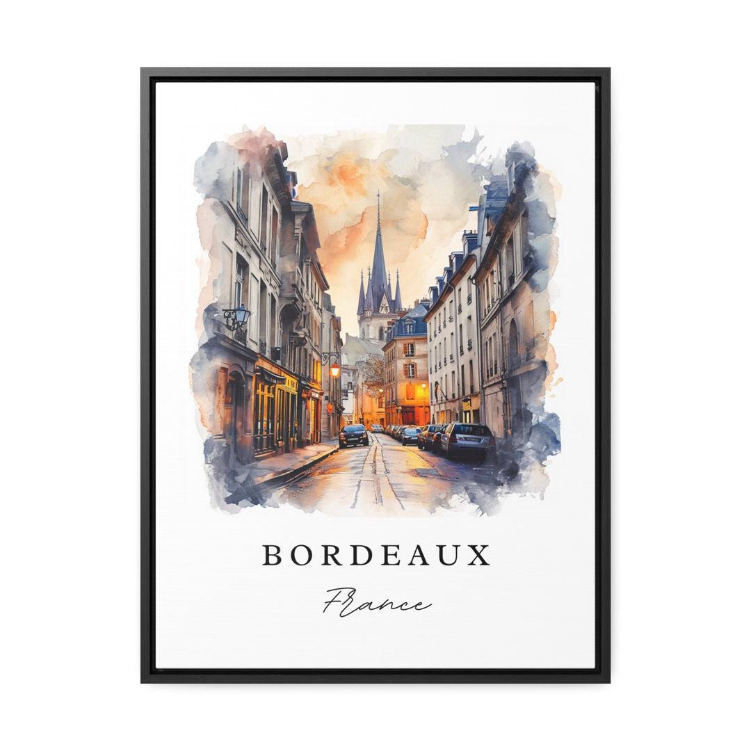 Bordeaux Wall Art - France Print