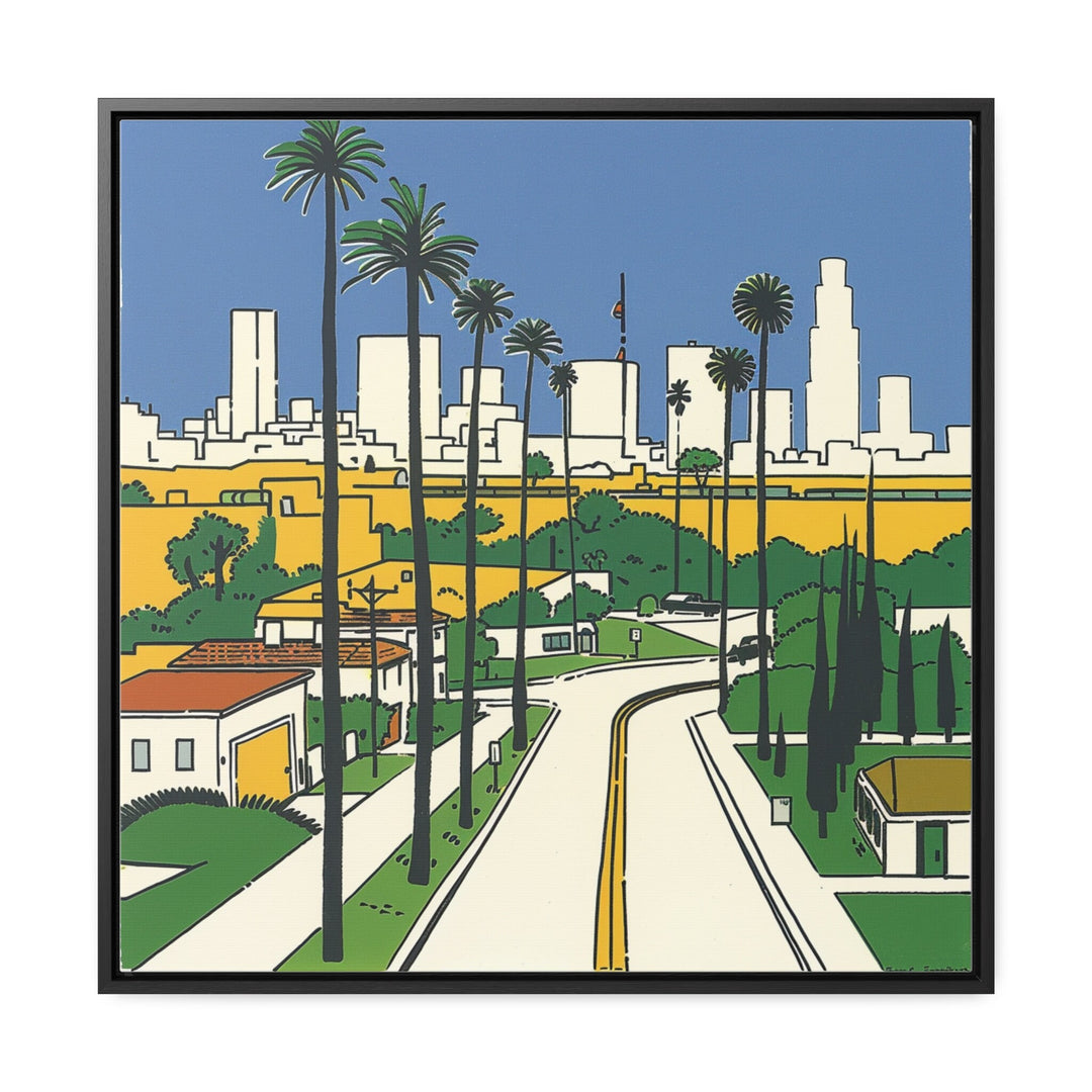Unique Los Angeles Art, LA Print, Los Angeles Modern Art, LA Gift, Travel Poster, Housewarming Gift