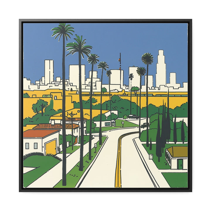 Unique Los Angeles Art, LA Print, Los Angeles Modern Art, LA Gift, Travel Poster, Housewarming Gift