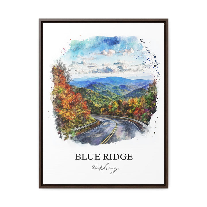 Blue Ridge Parkway Wall Art, Ravensford NC Print, North Carolina Artwork, Blue Ridge NC Gift, Travel Print, Travel Poster, Housewarming Gift