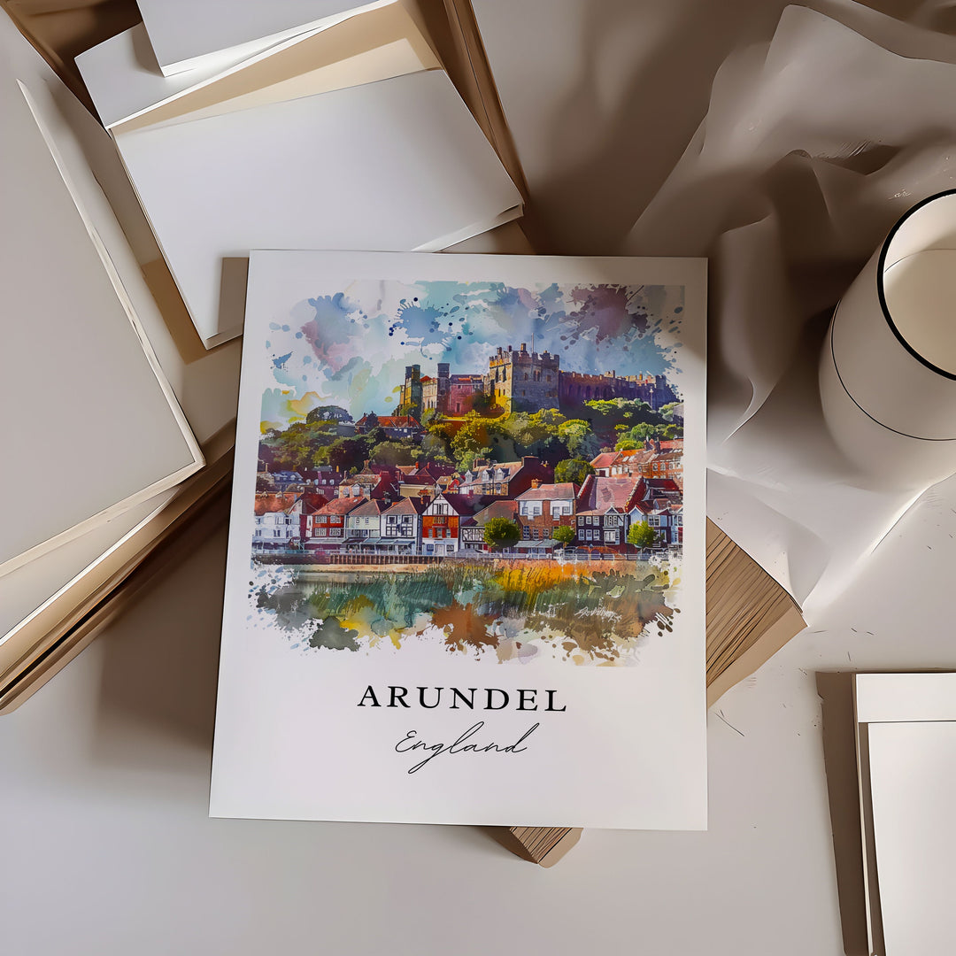 Arundel Wall Art - United Kingdom Print