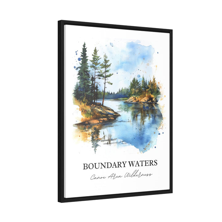 Boundary Waters, MN, USA – Watercolor Art Print