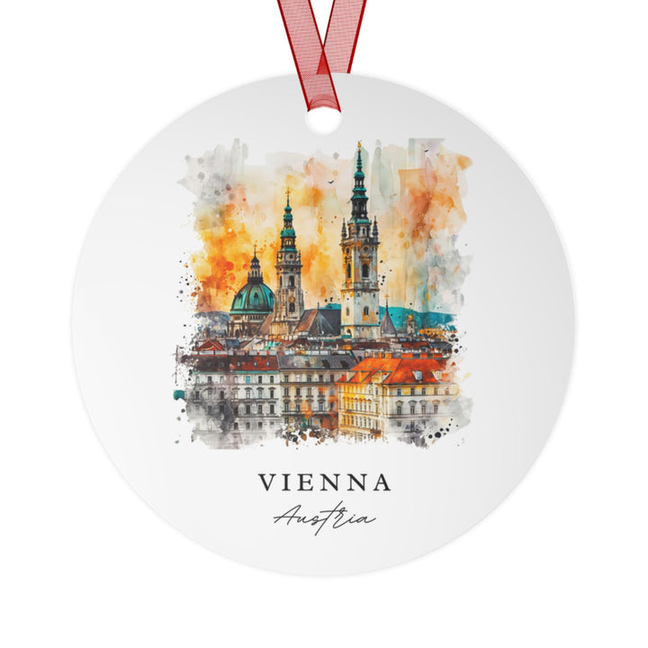 Vienna Austria Ornament: Unique Vienna Souvenir, Vienna Xmas Decor, and Authentic Vienna Austria Gift