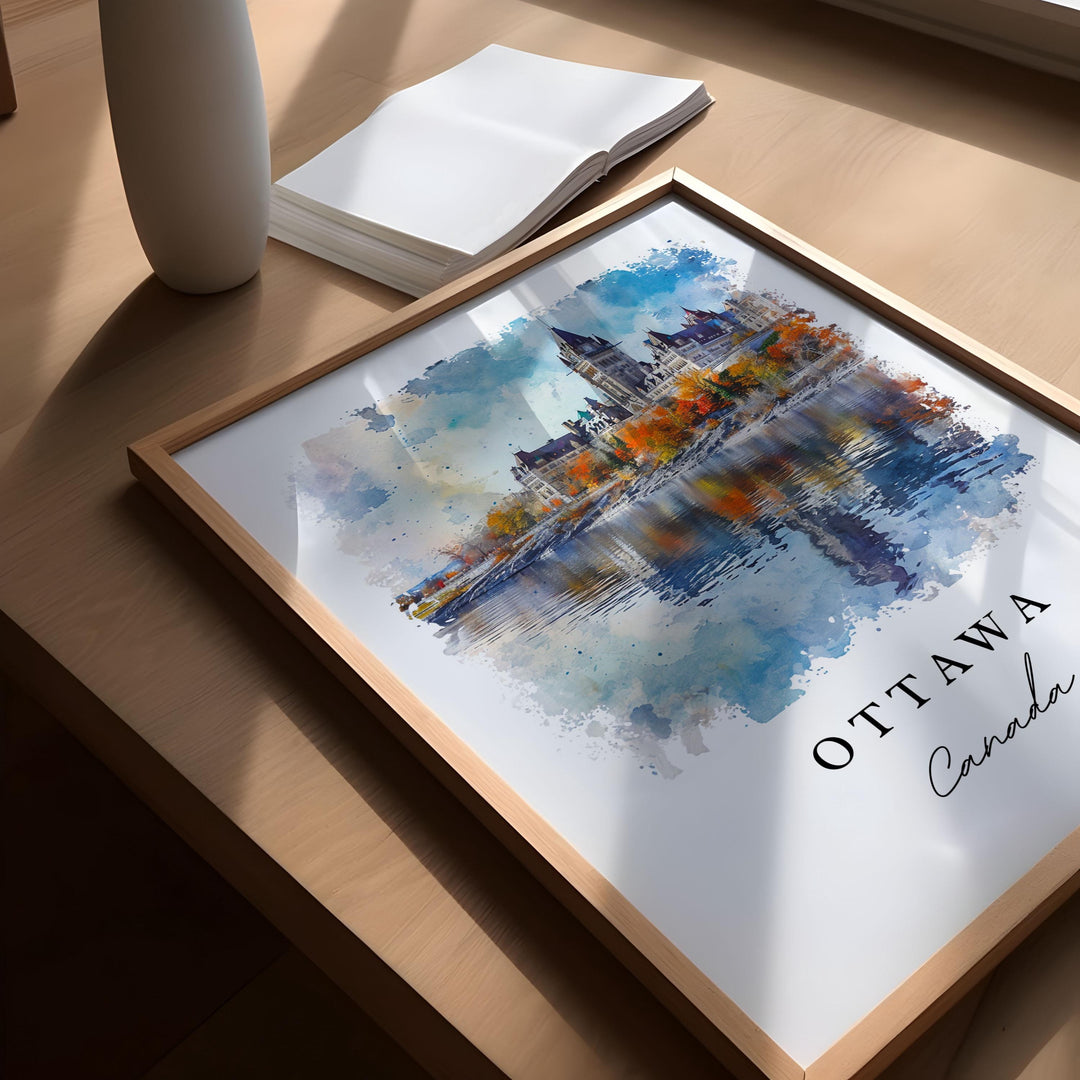 Ottawa Canada wall art - Canada, Ottawa print, Ottawa Wedding gift, Ottawa Birthday present, Custom Text, Perfect Gift