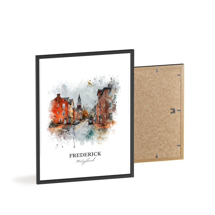 Frederick, Maryland – Watercolor Art Print