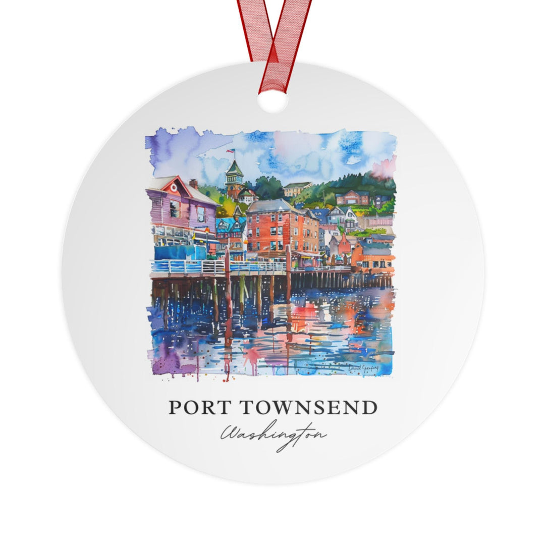 Port Townsend WA Ornament: Unique Port Townsend Souvenir, Port Townsend Xmas Decor, and Authentic Townsend WA Gift