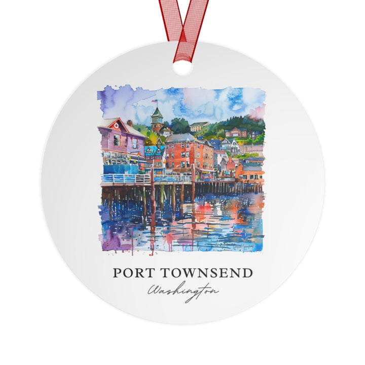 Port Townsend WA Ornament: Unique Port Townsend Souvenir, Port Townsend Xmas Decor, and Authentic Townsend WA Gift