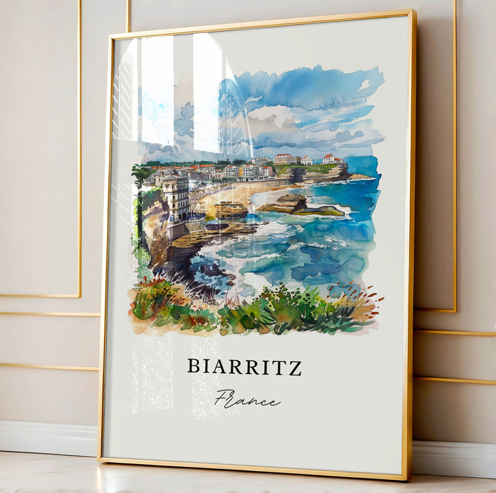 Biarritz France Wall Art - Biarritz Print