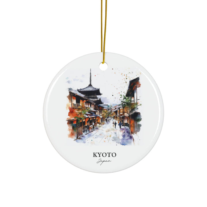 Kyoto Japan Ornament: Unique Kyoto Souvenir, Kyoto Xmas Decor, and Authentic Kyoto Japan Gift