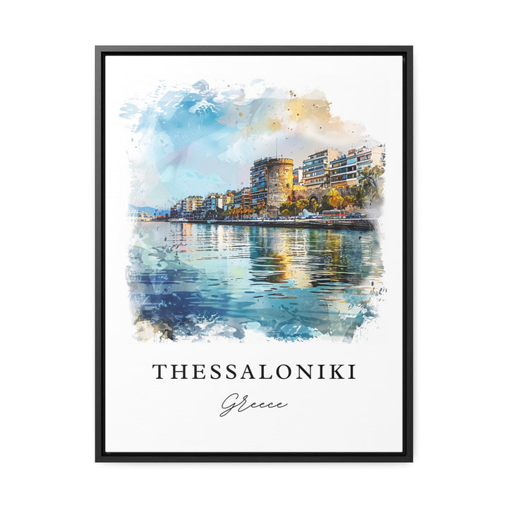 Thessaloniki Wall Art, Greece Print, Thessaloniki Wall Art, Thessaloniki Gift, Athens Print, Travel Poster, Travel Gift, Housewarming Gift