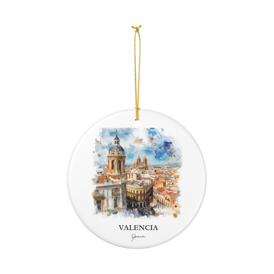 Valencia Spain Ornament: Unique Valencia Spain Souvenir, Valencia Spain Decor, and Authentic Spain Gift