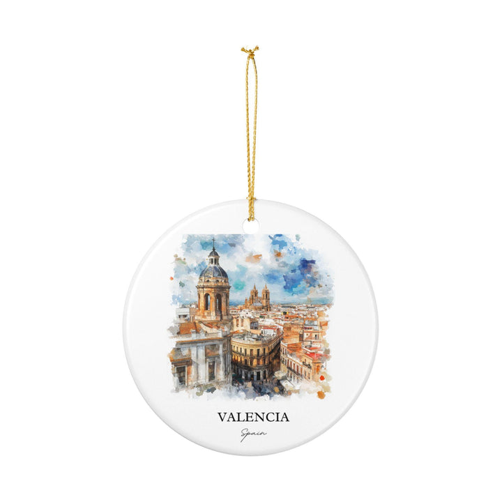 Valencia Spain Ornament: Unique Valencia Spain Souvenir, Valencia Spain Decor, and Authentic Spain Gift
