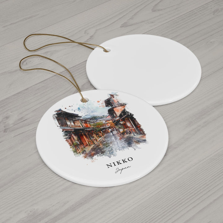 Nikko Japan Ornament: Unique Nikko Souvenir, Tochigi Xmas Decor, and Authentic Nikko Japan Christmas Gift