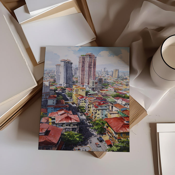 Manila, Philippines – Watercolor Art Print