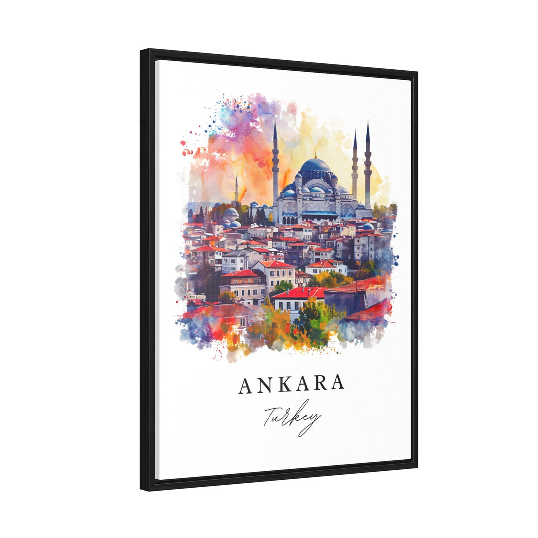 Ankara Wall Art - Turkey Print