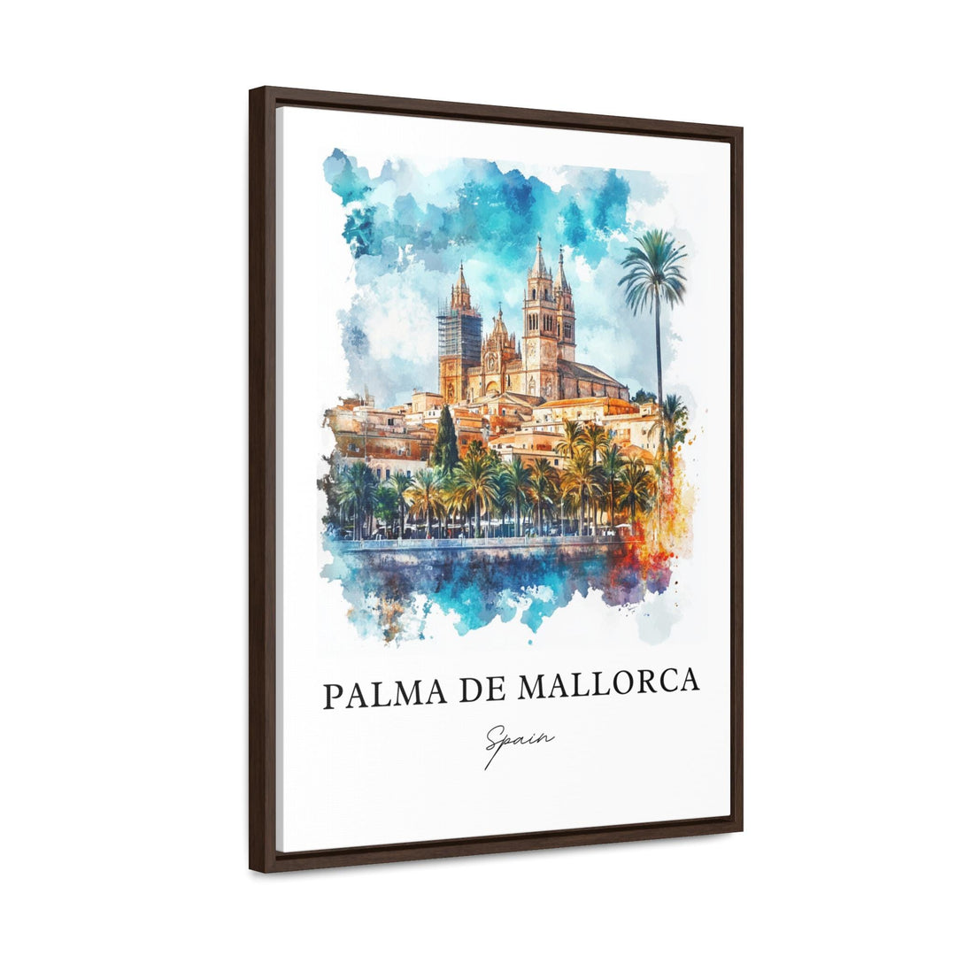 Palma de Mallorca, Spain – Watercolor Art Print