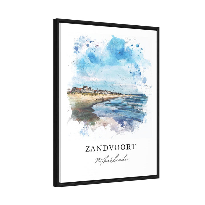 Zandvoort, Netherlands – Watercolor Art Print