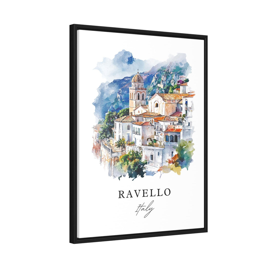 Ravello Italy Wall Art, Ravello Print, Amalfi Watercolor Art, Ravello Italia Gift,