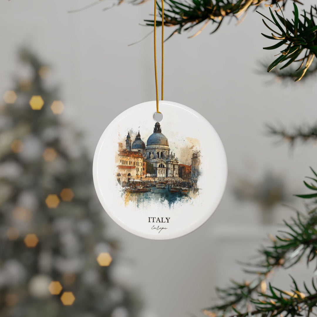Italy Ornament: Unique Italy Souvenir, Italy Xmas Decor, and Authentic Italy Country Gift