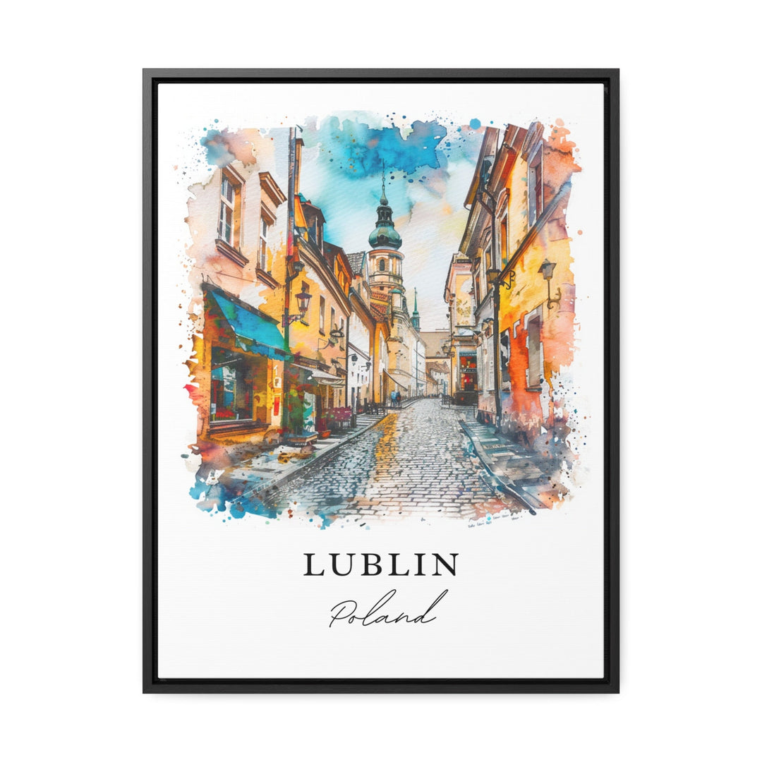 Lublin Poland Wall Art, Poland Print, Lublin Wall Art, Warsaw Poland Gift, Travel Print, Travel Poster, Travel Gift, Housewarming Gift