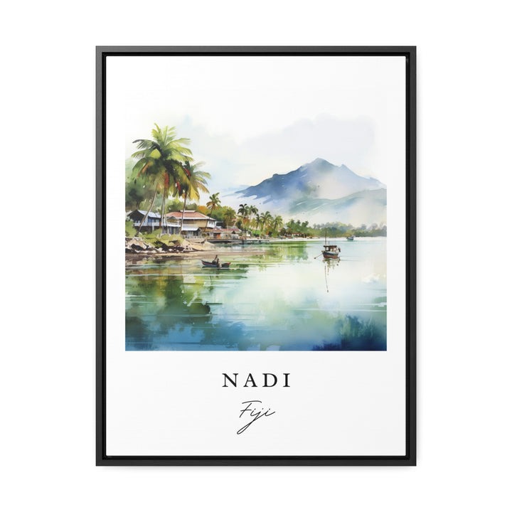 Nadi Fiji wall art - Fji, Nadi poster, Nadi Wedding gift, Nadi Fiji Birthday present, Custom Text, Personalized Gift