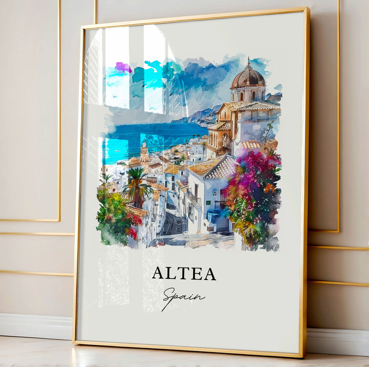 Altea Wall Art - Spain Print