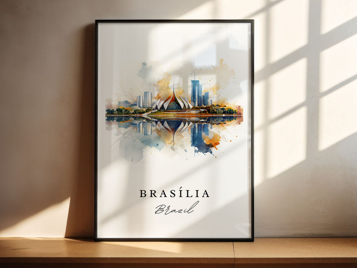 Brasilia Wall Art - Brazil Print