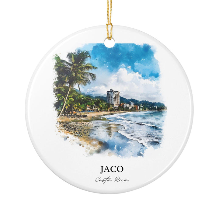 Jaco Costa Rica Ornament: Unique Jaco Souvenir, Jaco CR Xmas Decor, and Authentic Jaco Costa Rica Gift