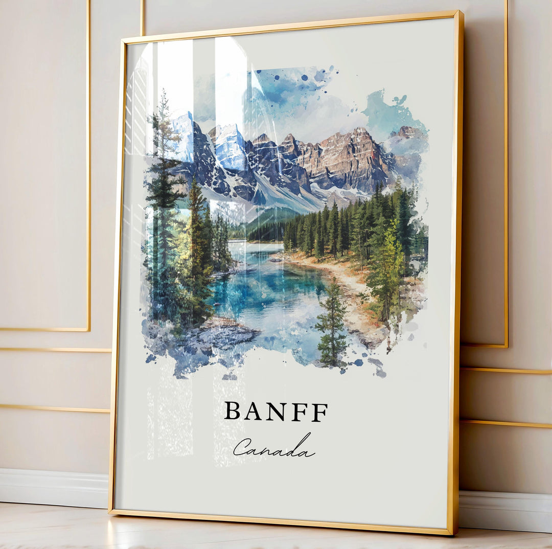 Banff National Park Wall Art - Alberta Canada Print