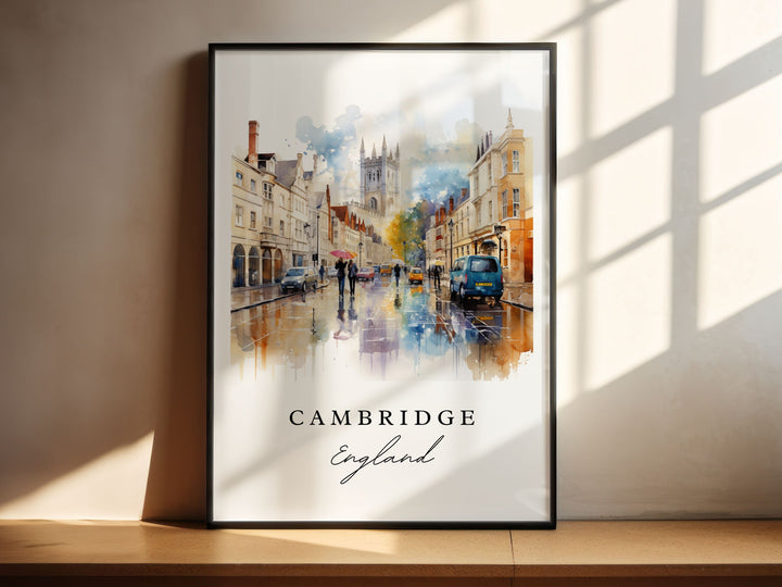 Cambridge England Wall Art - UK Print